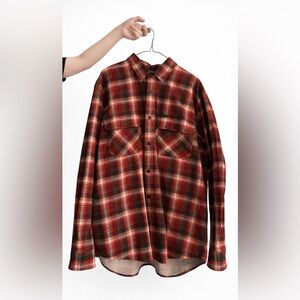 FILSON PLAID FLANNEL SHIRT XL